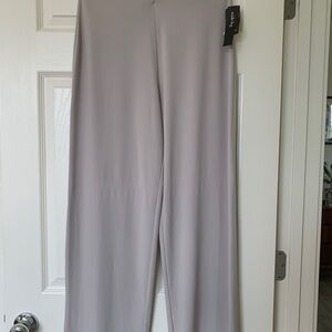 Light Gray Wide-Leg Pants